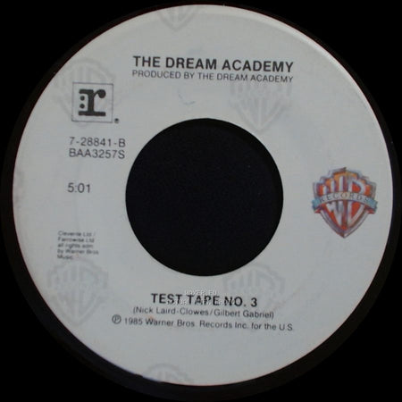 The Dream Academy - Test Tape No. 3 / Life In A Northern Town side A