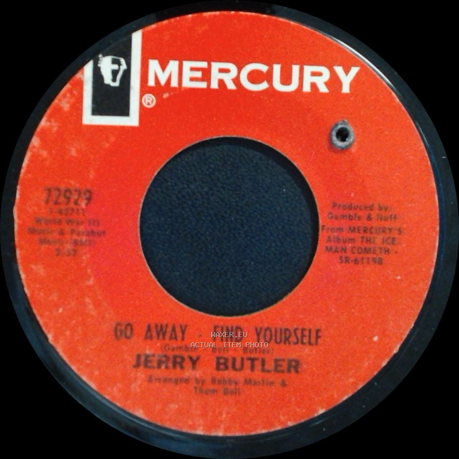 Jerry Butler - Go Away - Find Yourself / Moody Woman side A