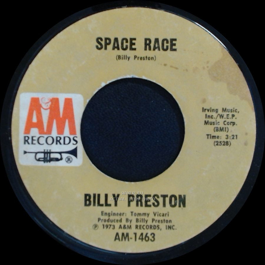 Billy Preston - We're Gonna Make It / Space Race side B