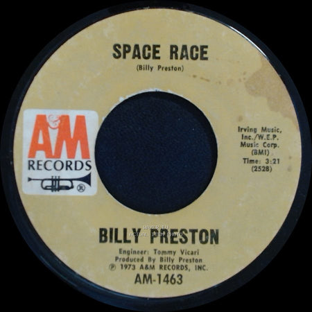 Billy Preston - We're Gonna Make It / Space Race side B