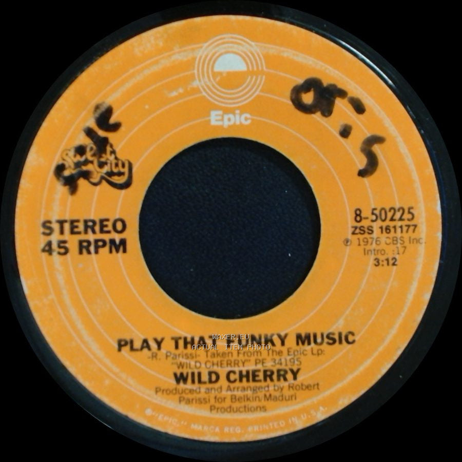 Wild Cherry - The Lady Wants Your Money / Play That Funky Music side A