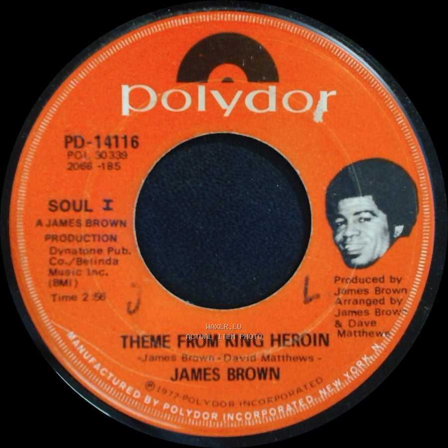James Brown - Theme From King Heroin / King Heroin side A