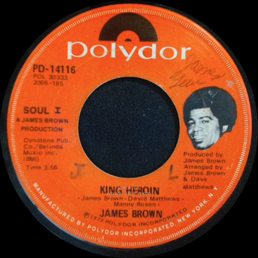 James Brown - Theme From King Heroin / King Heroin side B