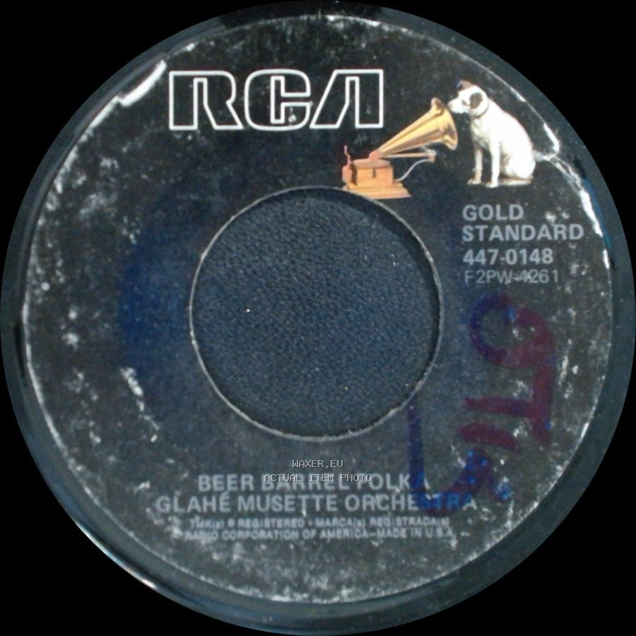 Glahé Musette Orchestra / Bernie Wyte And His Polka Band - Beer Barrel Polka / Hot Pretzels side A