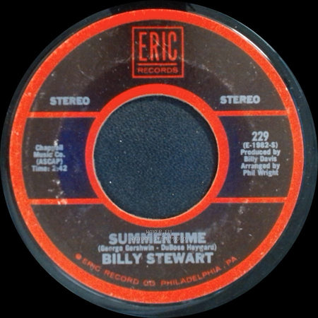 Billy Stewart - Summertime / Sitting In The Park side A