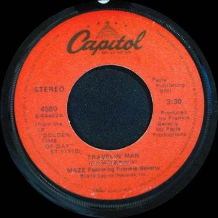 Maze Featuring Frankie Beverly - Travelin Man / Golden Time Of Day side A