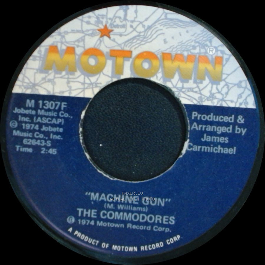 The Commodores - Machine Gun / There's A Song In My Heart side A