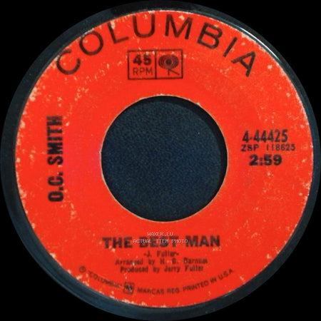 O.C. Smith - The Best Man / The Son Of Hickory Holler's Tramp side A