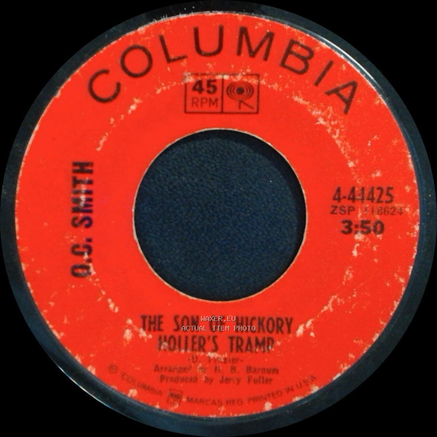 O.C. Smith - The Best Man / The Son Of Hickory Holler's Tramp side B