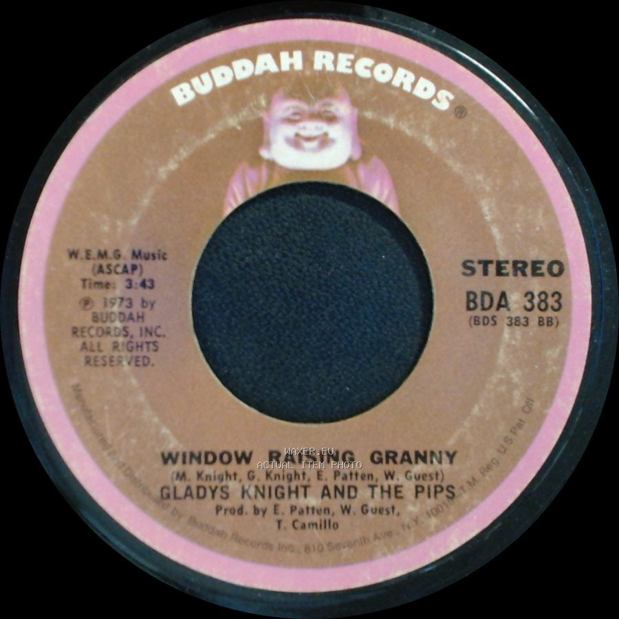 Gladys Knight And The Pips - Window Raising Granny / Midnight Train To Georgia side A