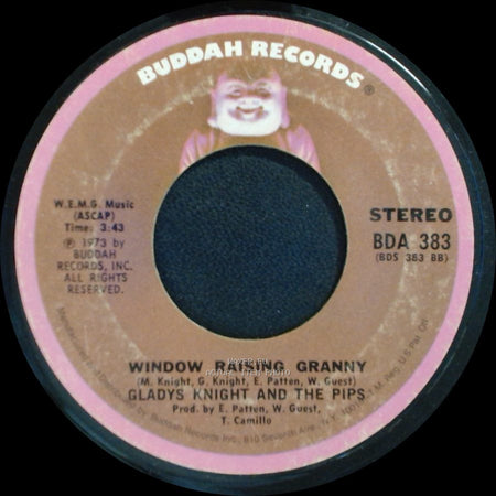 Gladys Knight And The Pips - Window Raising Granny / Midnight Train To Georgia side A