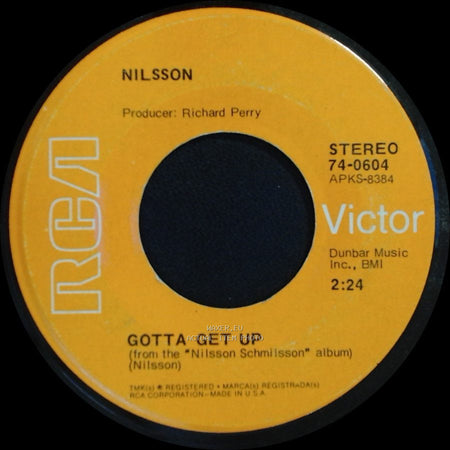Nilsson - Gotta Get Up / Without You side A