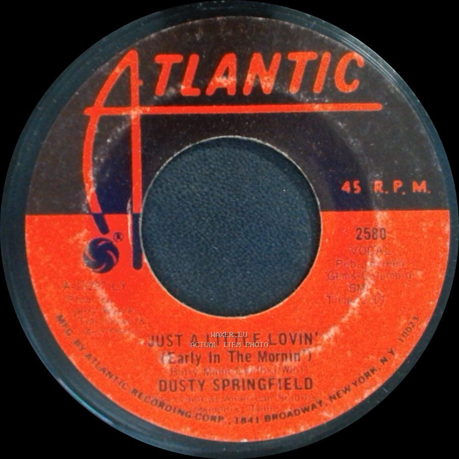Dusty Springfield - Just A Little Lovin' (Early In The Mornin') / Son-Of-A Preacher Man side A