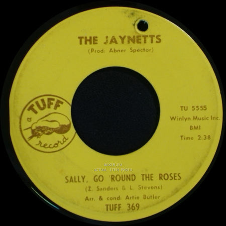 The Jaynetts - Sally, Go 'round The Roses / Sing Along Without side A