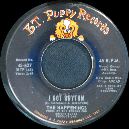 The Happenings - I Got Rhythm / You're In A Bad Way side A