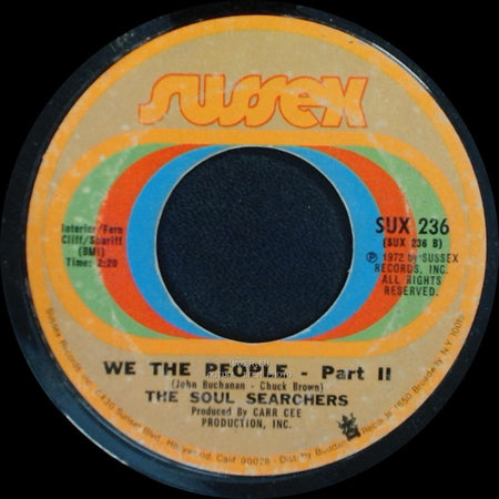 The Soul Searchers - We The People - Part Ii / We The People - Part I side A