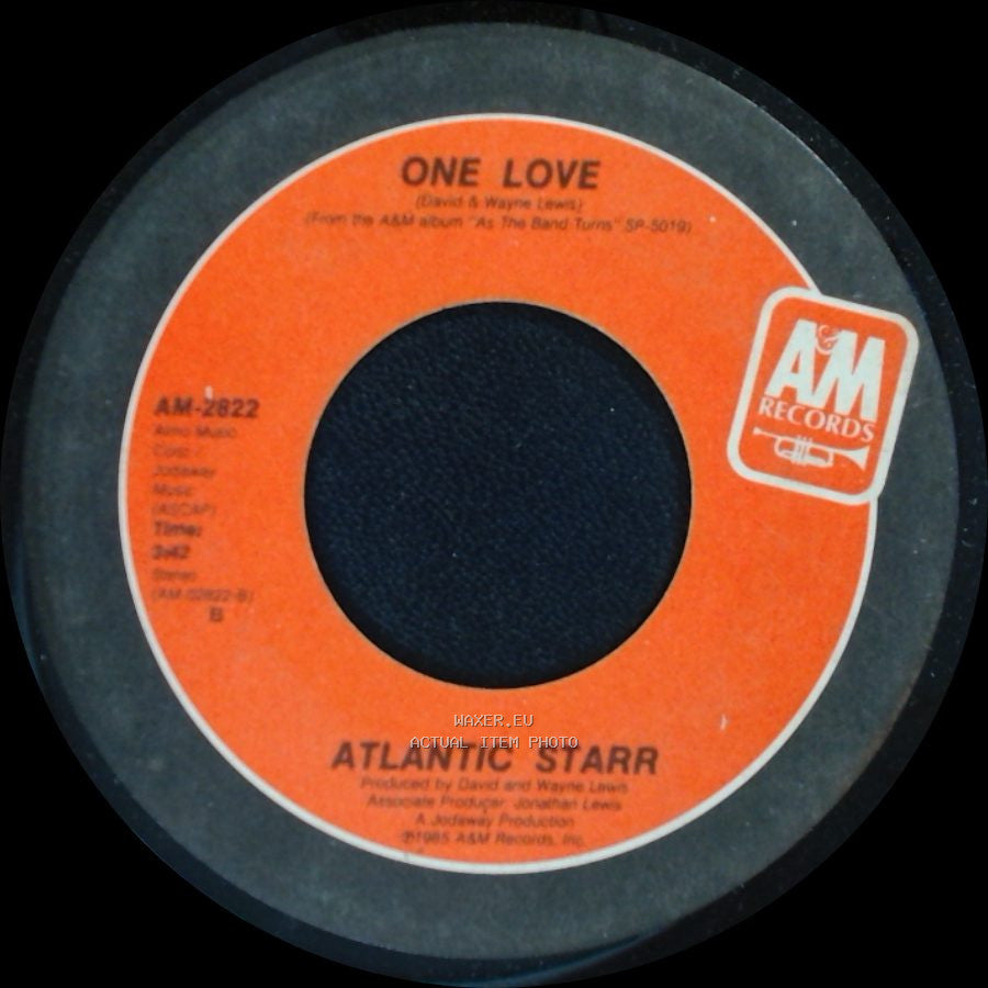 Atlantic Starr - One Love / If Your Heart Isn't In It side A