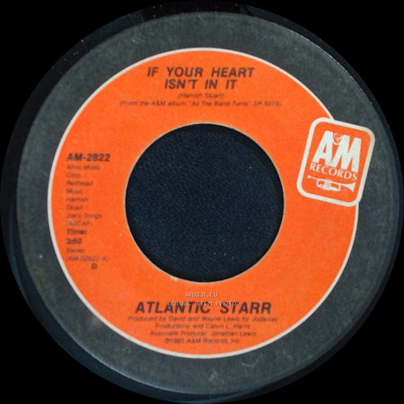 Atlantic Starr - One Love / If Your Heart Isn't In It side B