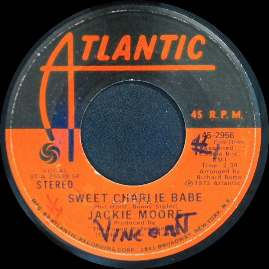 Jackie Moore - If / Sweet Charlie Babe side B