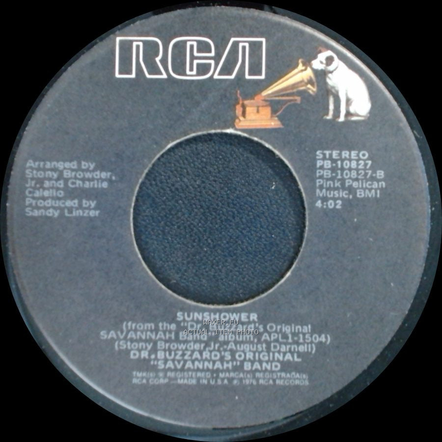 Dr. Buzzard's Original Savannah Band - Sunshower / Whispering/Cherchez La Femme/Se Si Bon side A