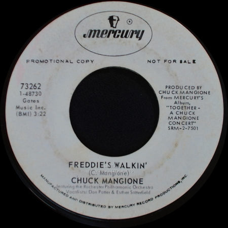 Chuck Mangione - Look To The Children / Freddie's Walkin' side B