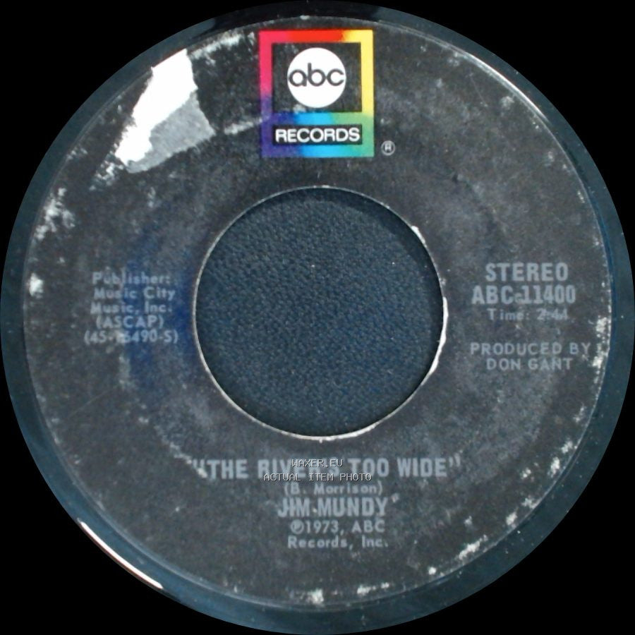 Jim Mundy - The River's Too Wide / Run Away side A