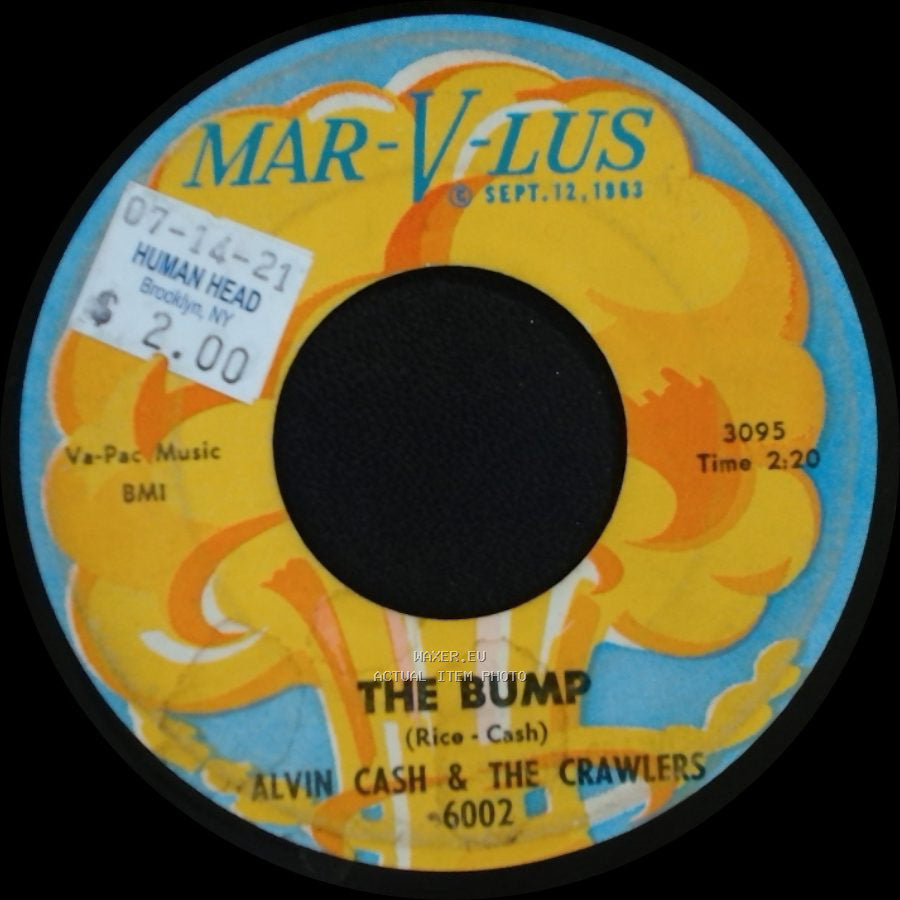Alvin Cash & The Crawlers - Twine Time / The Bump side B