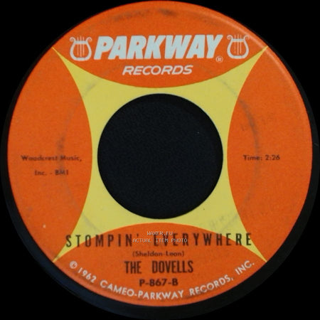 The Dovells - Stompin' Everywhere / You Can't Sit Down side A
