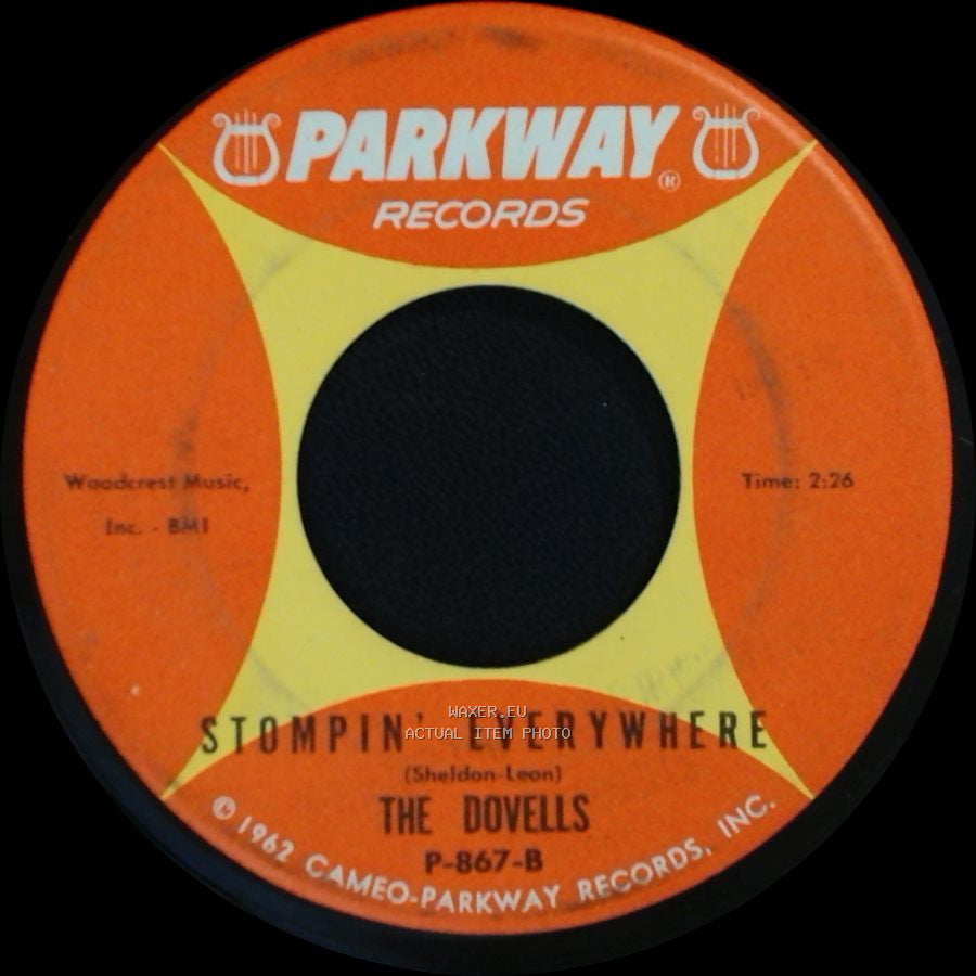 The Dovells - Stompin' Everywhere / You Can't Sit Down side A
