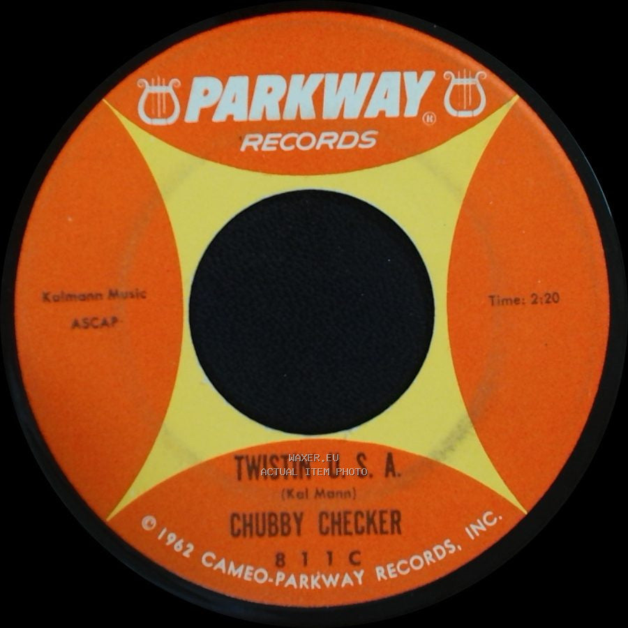 Chubby Checker - The Twist / Twistin' U. S. A. side B