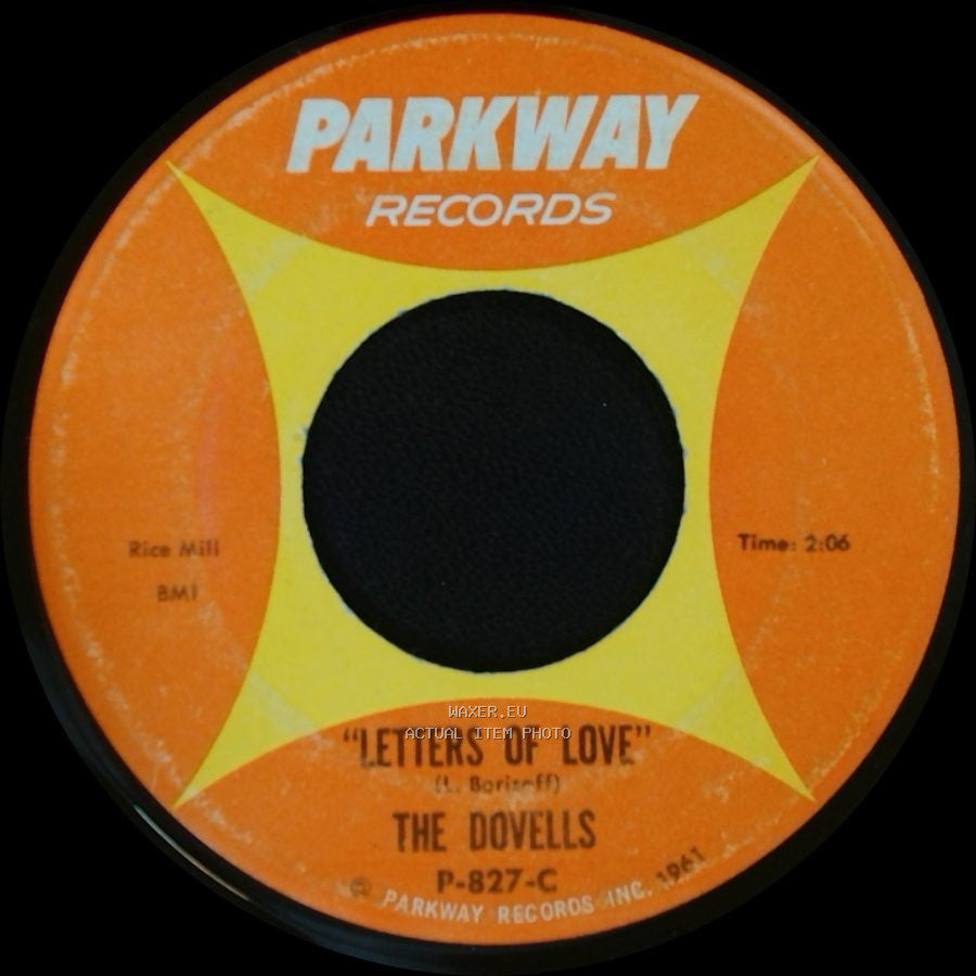 The Dovells - Letters Of Love / Bristol Stomp side A