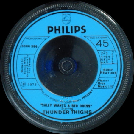 Thunder Thighs - Central Park Arrest / Sally Wants A Red Dress side B