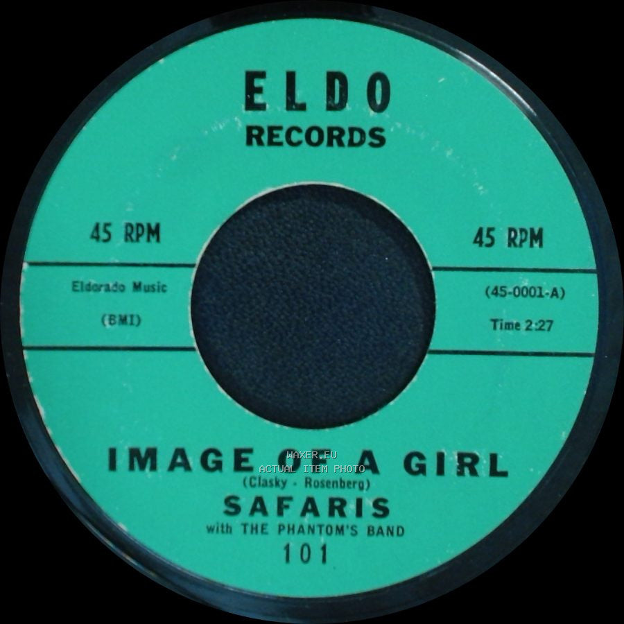 Safaris With The Phantom's Band - Image Of A Girl / 4 Steps To Love side A