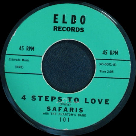 Safaris With The Phantom's Band - Image Of A Girl / 4 Steps To Love side B