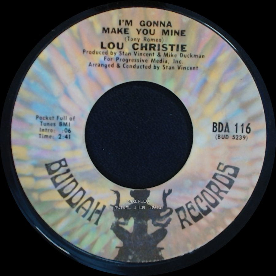 Lou Christie - I'm Gonna Get Married / I'm Gonna Make You Mine side B