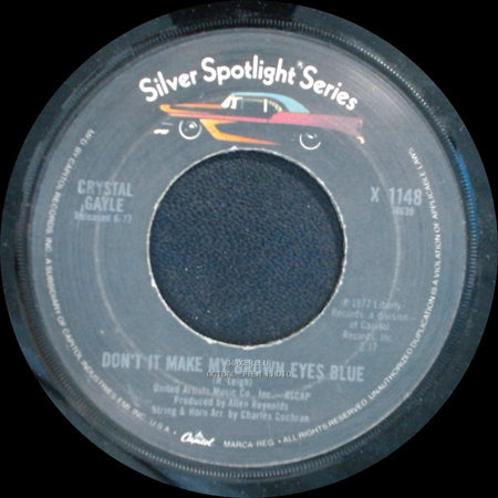Crystal Gayle - Don't It Make My Brown Eyes Blue / Green Door side A