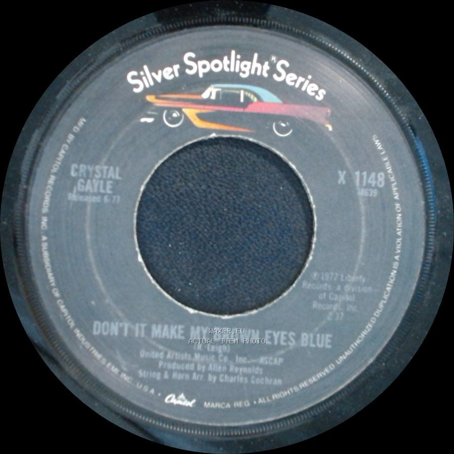Crystal Gayle - Don't It Make My Brown Eyes Blue / Green Door side A