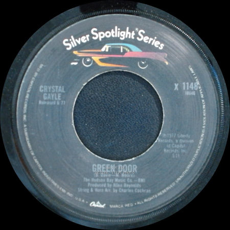 Crystal Gayle - Don't It Make My Brown Eyes Blue / Green Door side B
