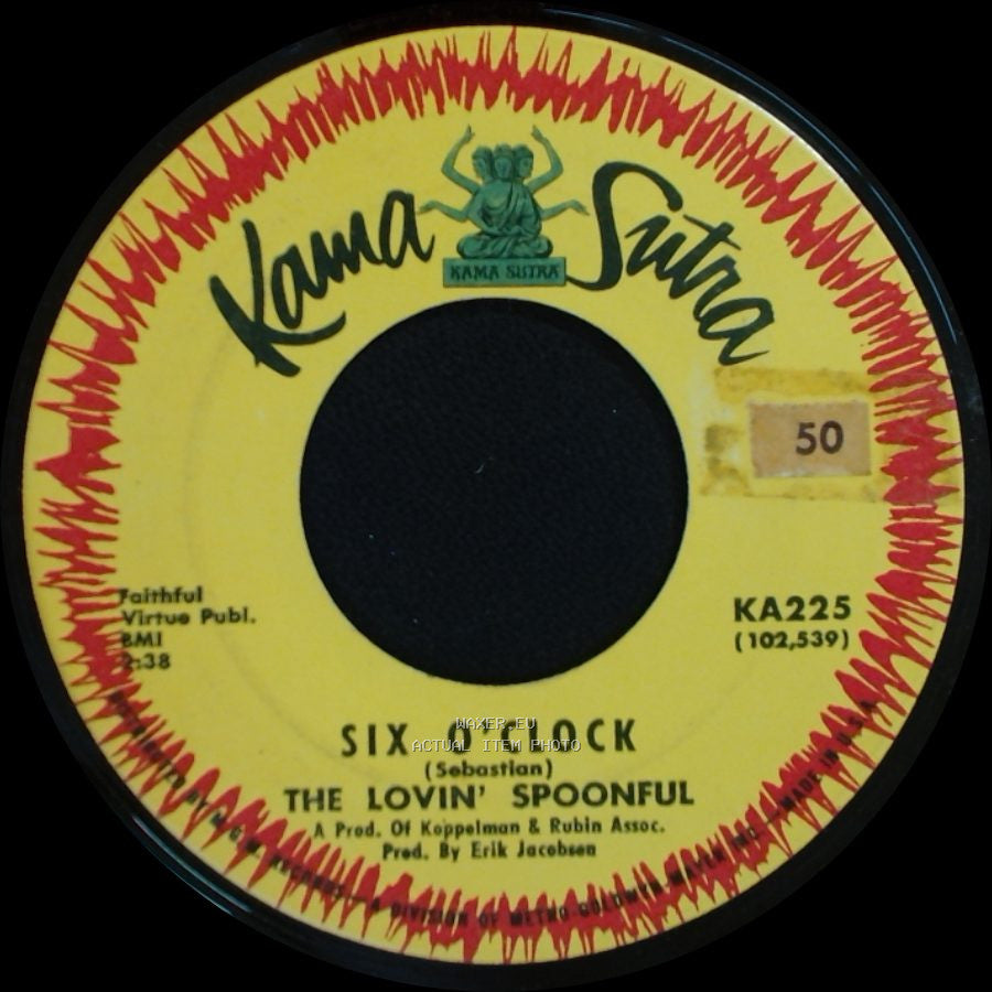 The Lovin' Spoonful - Six O'clock / The Finale side A