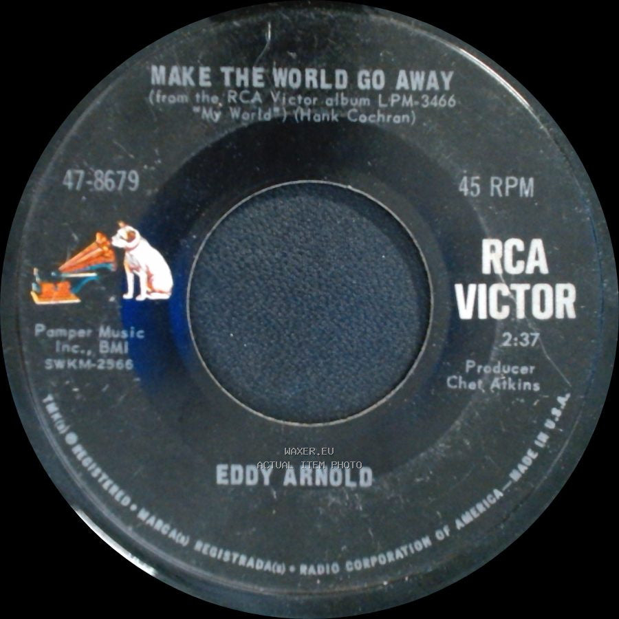 Eddy Arnold - Make The World Go Away / The Easy Way side A