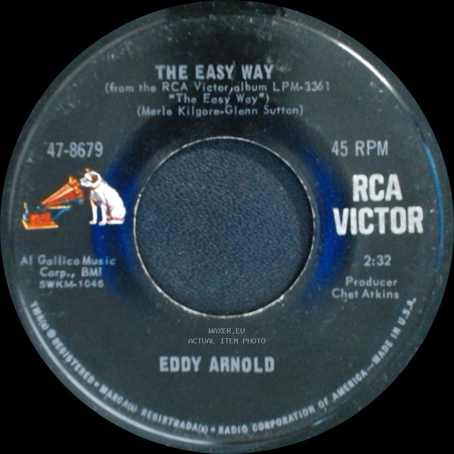 Eddy Arnold - Make The World Go Away / The Easy Way side B