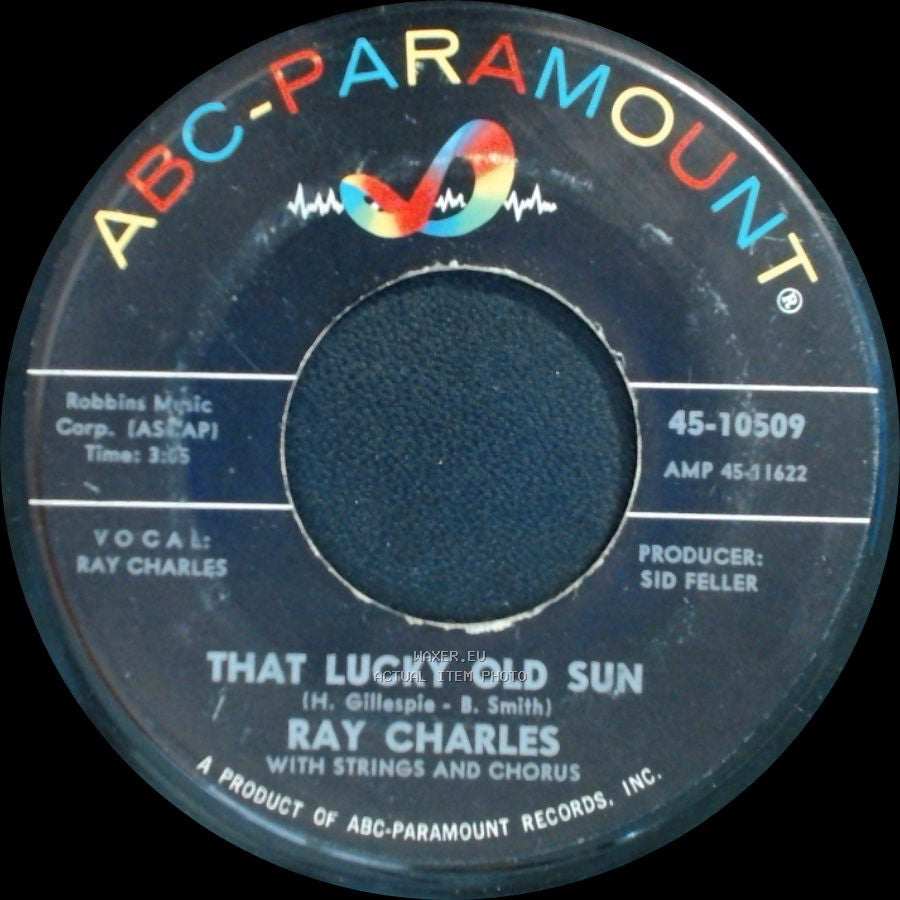 Ray Charles - Ol' Man Time / That Lucky Old Sun side B