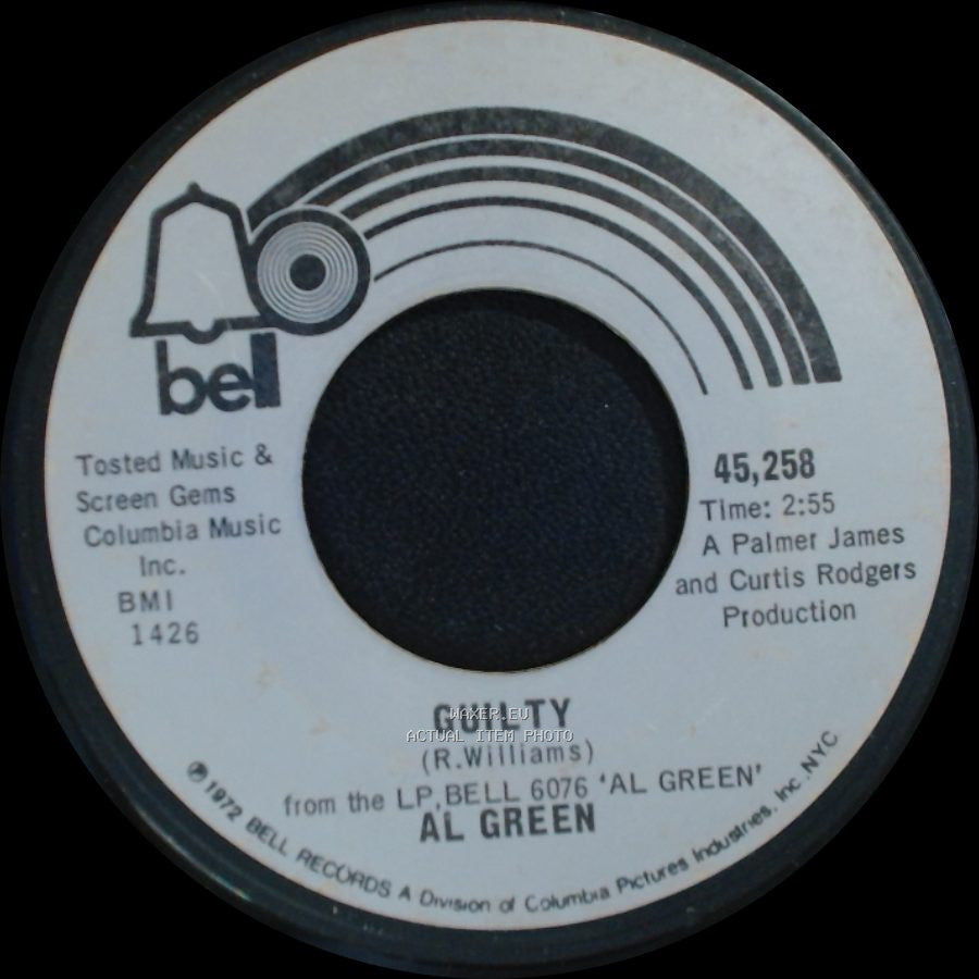 Al Green - Let Me Help You / Guilty side B