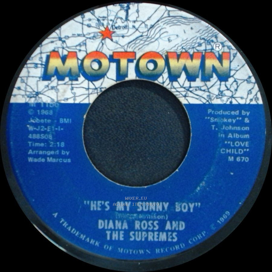 Diana Ross And The Supremes - Someday We'll Be Together / He's My Sunny Boy side B