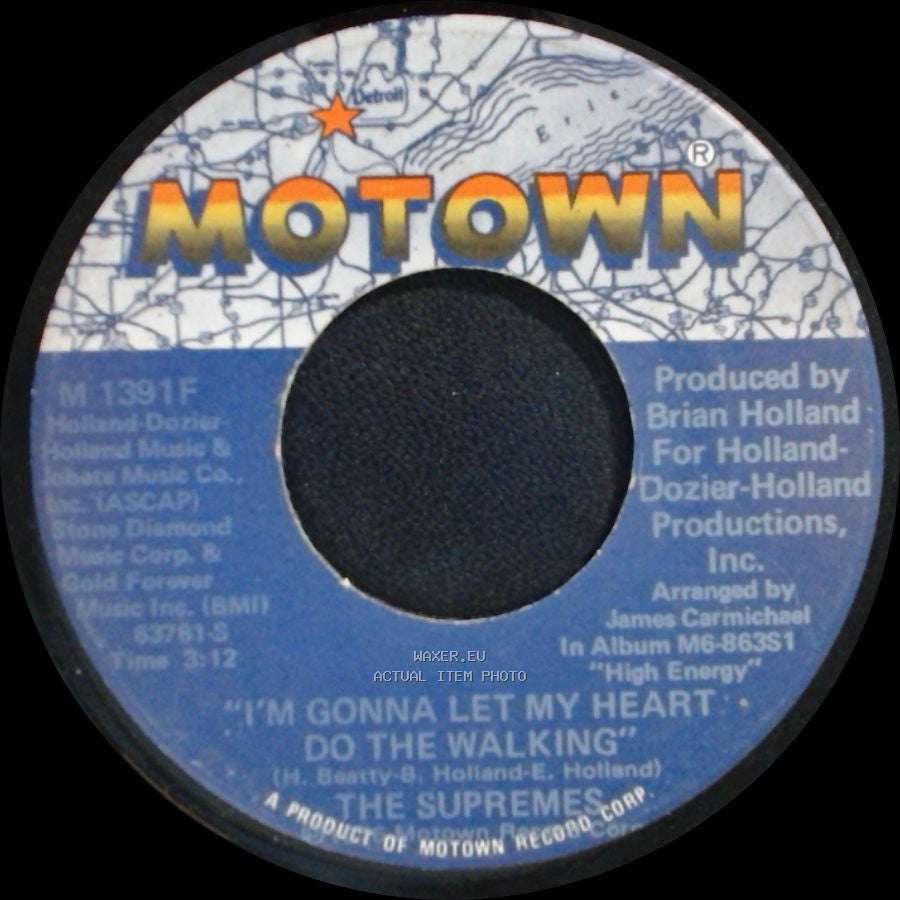 The Supremes - Early Morning Love / I'm Gonna Let My Heart Do The Walking side B