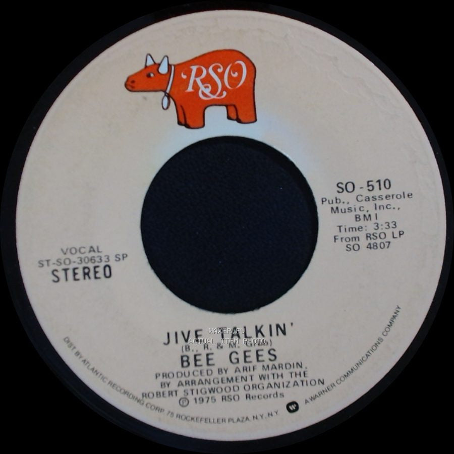 Bee Gees - Jive Talkin' / Wind Of Change side A