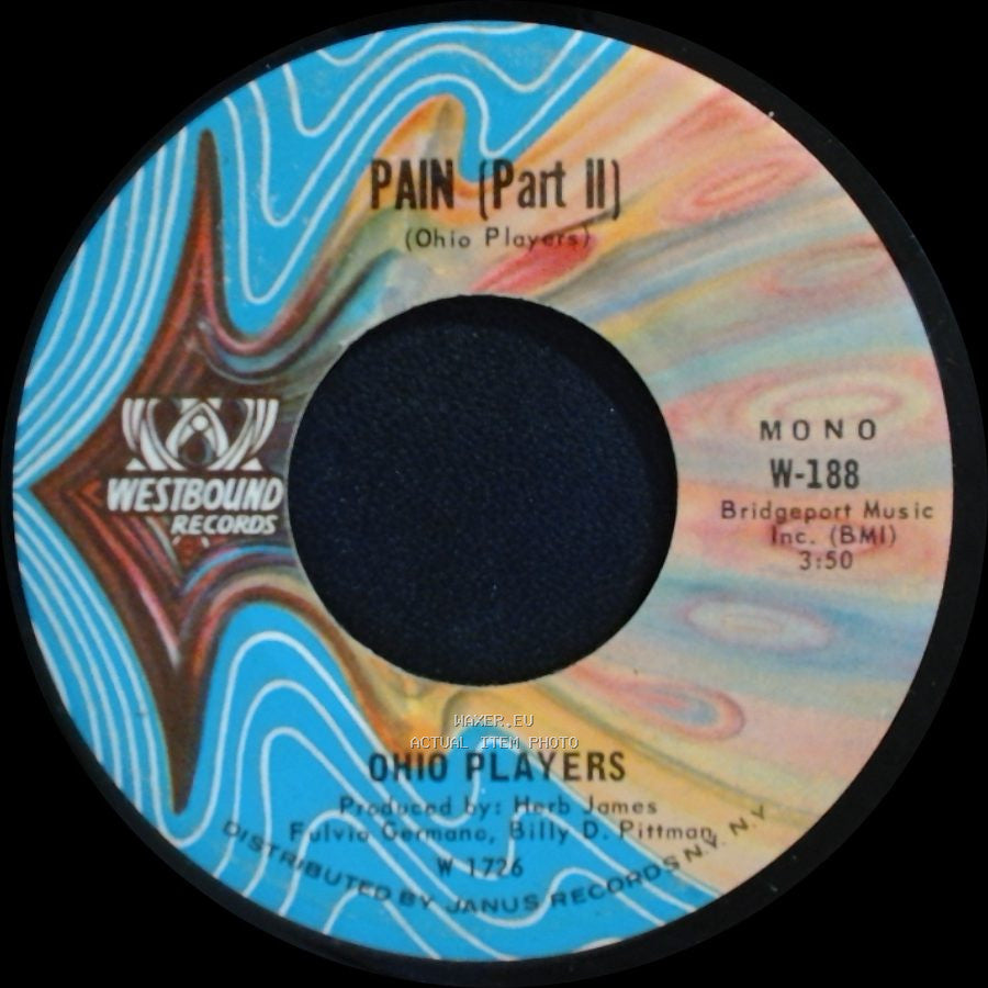 Ohio Players - Pain (Part I) / Pain (Part Ii) side B