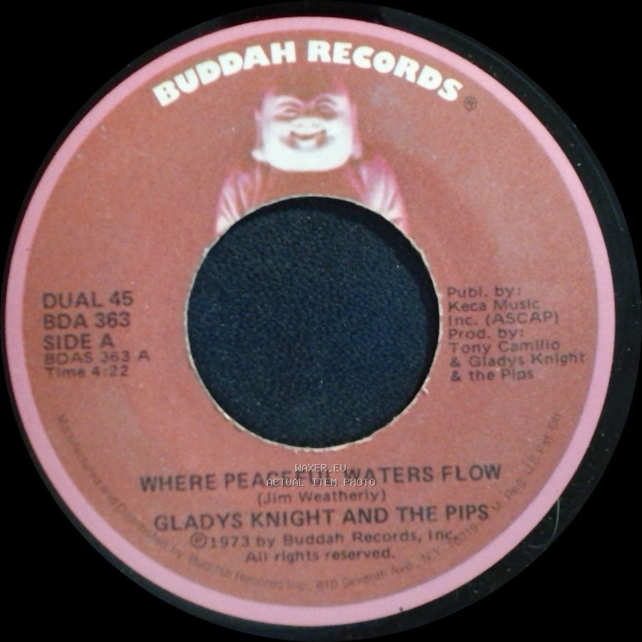 Gladys Knight And The Pips - Where Peaceful Waters Flow / Perfect Love side A