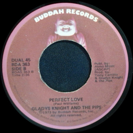 Gladys Knight And The Pips - Where Peaceful Waters Flow / Perfect Love side B