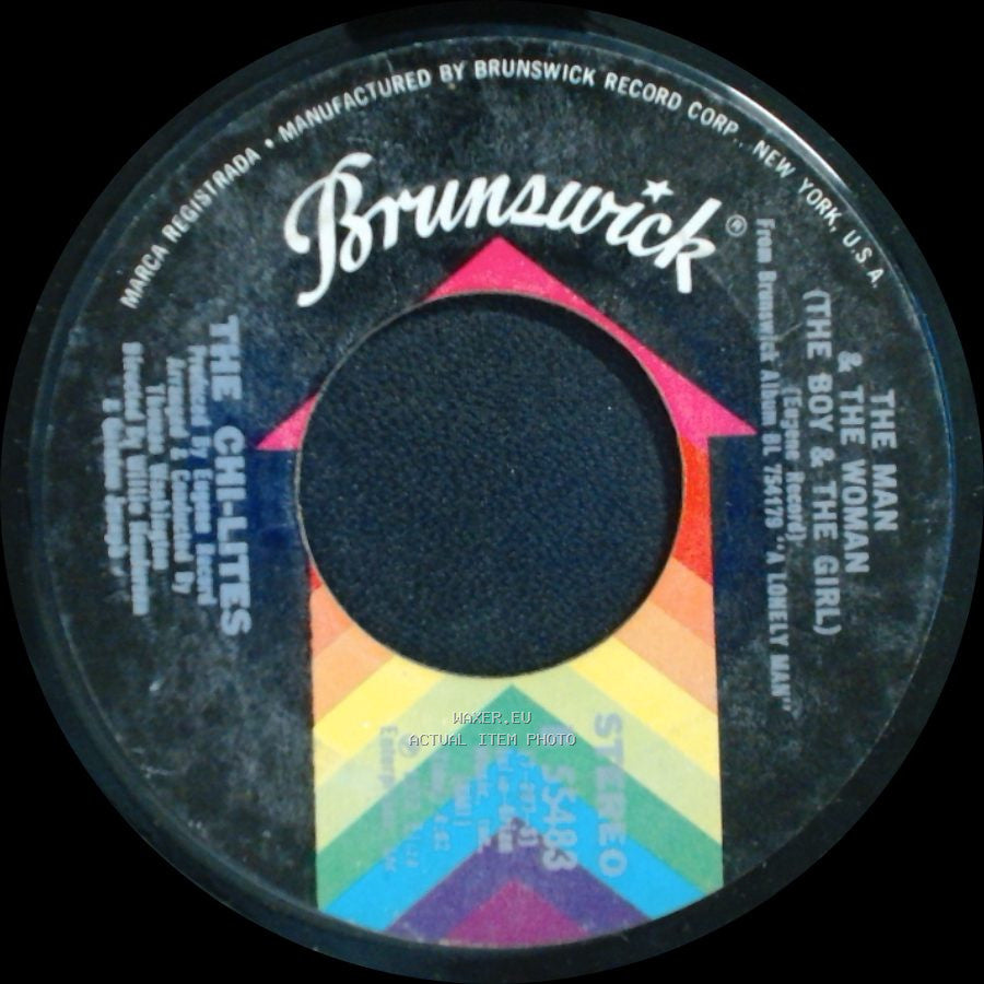 The Chi-Lites - A Lonely Man / The Man (The Woman & The Boy & The Girl) side B